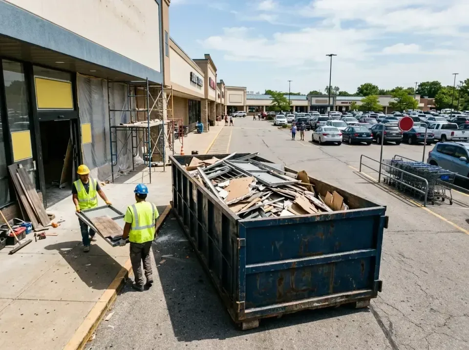 retail-store-renovation-debris-003 — frequently asked questions, Roll-off Dumpster Rentals in Clayton, NC